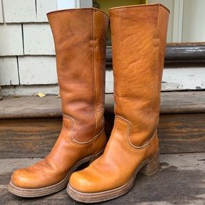 Size 7 Frye campus boots from 70’s